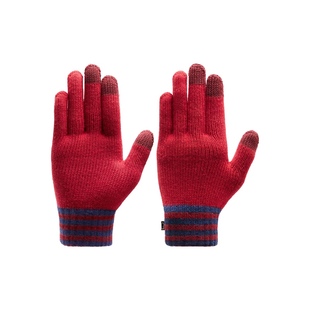 蕉内红色计划5系男女同款本命年针织保暖手套触屏情侣加厚骑行冬