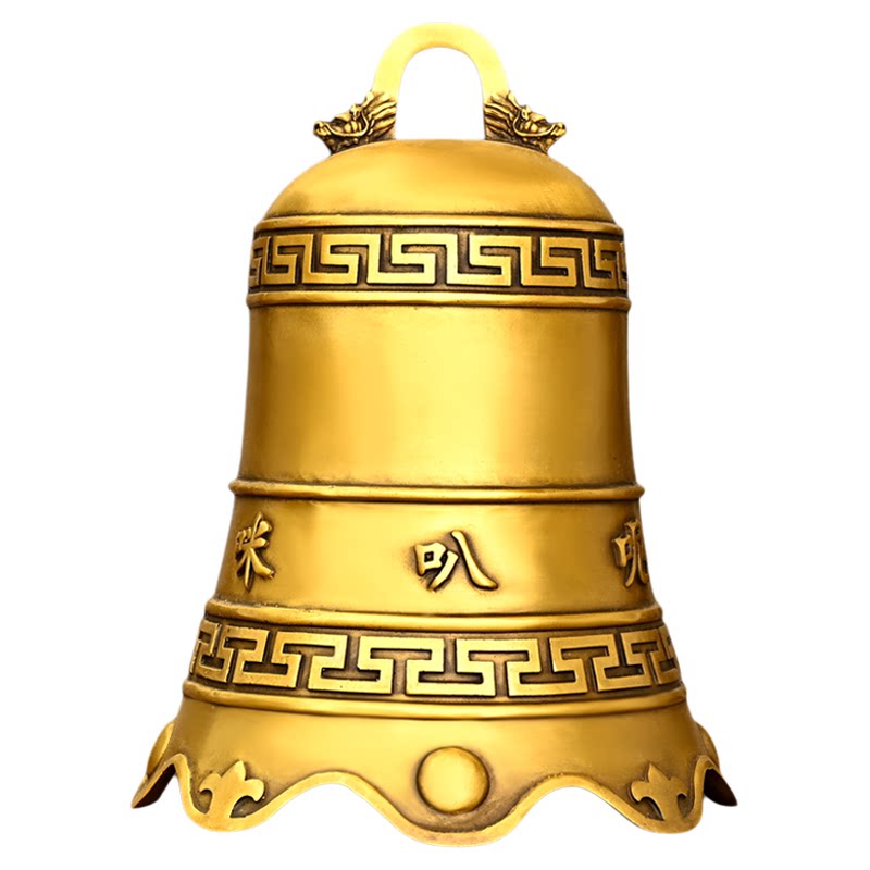 纯黄铜铃铛挂件屋檐装饰品