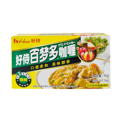 好侍百梦多日式咖喱块微辣1000g