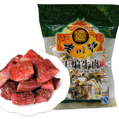 老川江干煸手撕牛肉500克