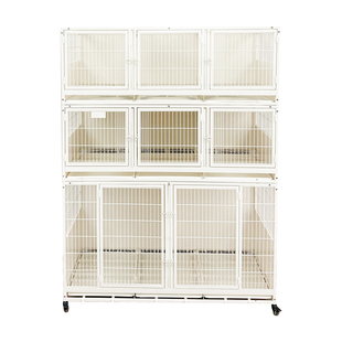 宠物店寄养狗笼子隔离笼住院笼繁殖展示笼室内家用猫舍猫笼展示柜