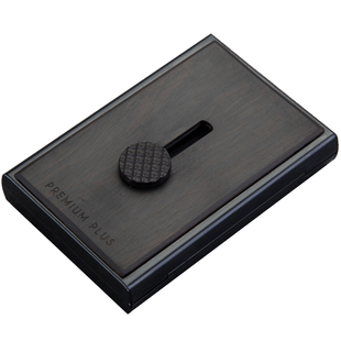 大容量名片夹创意名片盒男士便携式名片盒子女式随身定制logo刻字