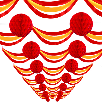 新店开业大吉装饰拉旗