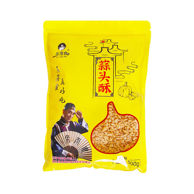 潮汕乐落食炸蒜蓉蒜头酥商用餐饮