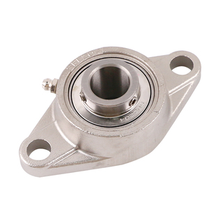 304材质不锈钢菱形卧式轴承座带轴SUCFL204 FL205 FL206 207 208