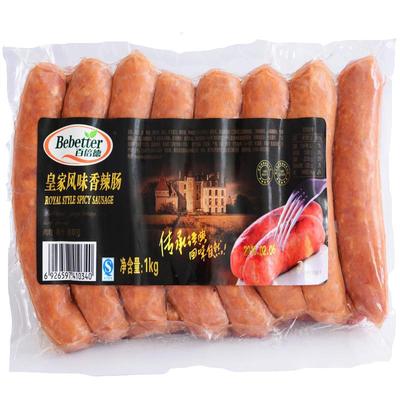 百倍德皇家风味香辣肠德式香肠