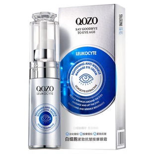 白细胞紧致抗皱按摩眼霜自带滚珠淡化黑眼圈补水保湿滋养提拉修护