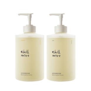 【晁然推荐】chillmore且悠净润香氛洁肤露500ml双瓶装DB