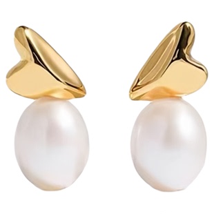 【新品】心语爱心灵动时髦高质感百搭耳饰耳钉女