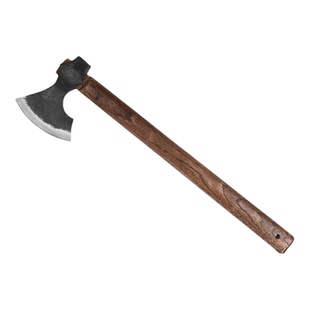 户外露营专用手工锻打蝴蝶斧战斧维京一体开山斧便携车载劈柴砍树