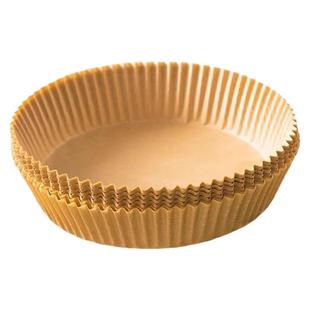 空气炸锅专用纸盘家用耐高温吸油纸垫食物烤箱烘焙硅油纸烧烤圆形
