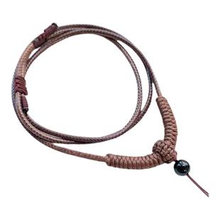 手工编织金刚结平结吊坠蜡绳子挂件绳耐磨翡翠玉坠绳项链绳可调节