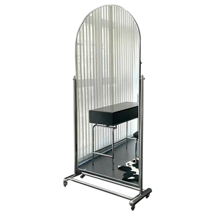 服装店可移动试衣镜家用全身落地网红卧室显瘦美颜直播间穿衣镜