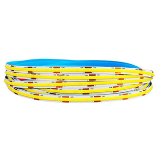 智能cob小灯条已接入米家app低压24V三色变光网红追光流水灯带