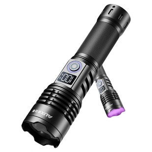 奥克斯紫光灯鉴定专用荧光剂uv固化灯伍德式紫外线手电筒猫藓玉石