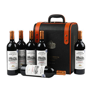 卡斯特杜德酒庄法国波尔多干红酒葡萄酒红酒原瓶进口正品礼盒装