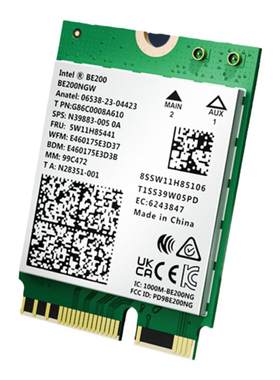 be200三频wifi接收+蓝牙5.4