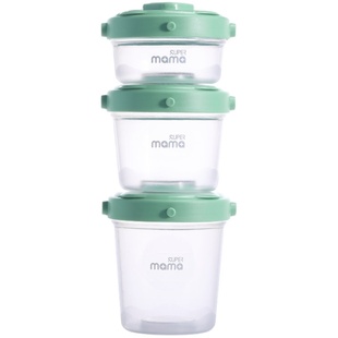 德国婴儿辅食盒宝宝外出便携保鲜辅食罐冷冻盒零食盒奶粉存储盒子