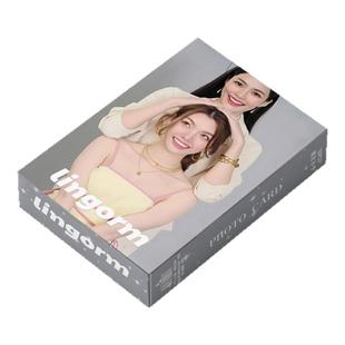 泰星我们的秘密lingorm周边小卡邝玲玲Orm镭射卡片明信片拍立得