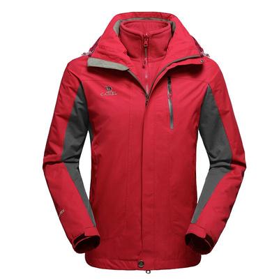 骆驼冲锋衣三合一可拆卸女士