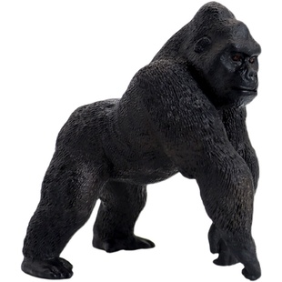 仿真动物金刚猩猩模型玩具猴子猿人塑胶实心静态儿童教育认知礼物