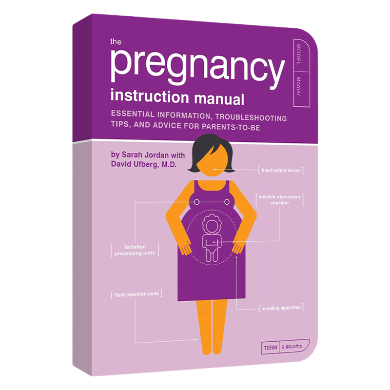 怀孕指导手册 英文原版 The Pregnancy Instruction Manual 故障排除技巧和给准父母的建议 英文版 进口英语原版书籍