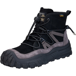 董璇同款快乐玛丽马丁靴女2026春季新款防滑厚底机能风户外靴子