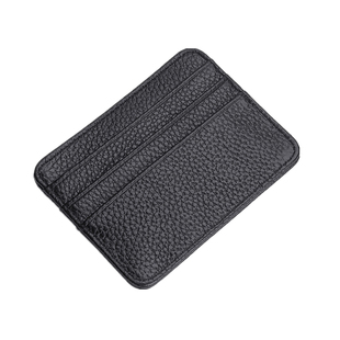 卡包男士超薄真皮一片式银行卡套女精致高档防磁卡片夹小巧零钱包