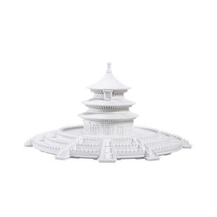 千年榫营造积木祈年殿中国古建筑大型榫卯拼插积木模型摆件礼物