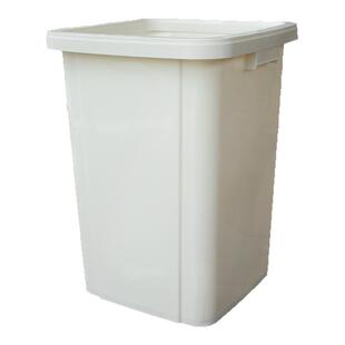 30升50大号商用无盖垃圾桶正方形家用大容量厨房超大塑料卫生桶