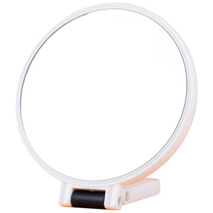 40倍双面高清化妆镜台式桌面宿舍放大镜子去黑头十倍毛孔夹挑粉刺