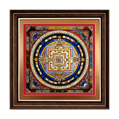 正方形唐卡画框空框裱框相框卡纸