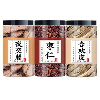 酸枣仁合欢皮各10克夜交藤和大云