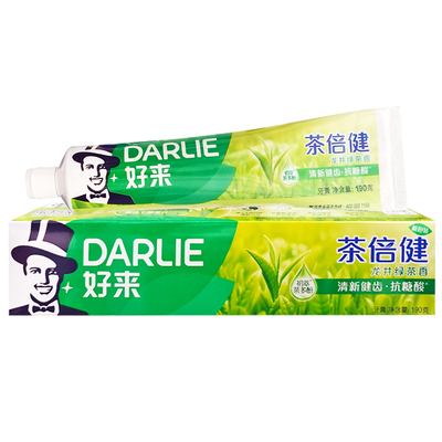 倍健龙井绿茶口气草本清品牙膏