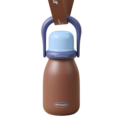 世大家提手保温杯女生高颜值便携