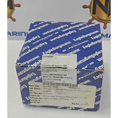 EAGLEBURGMANN Sello Mecnico N.o Parte 11110204 80MM NUEVO
