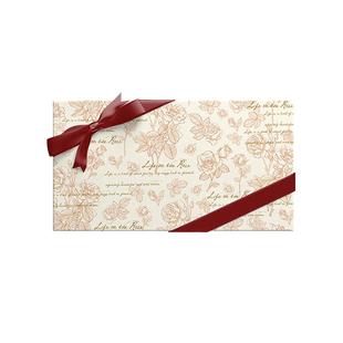 ISUKA一树家|玫瑰人生复古英文礼物包装纸大尺寸送女生新年情人节结婚生日伴手礼盒高级感花束打包书皮彩纸