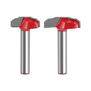 橱柜门板刀薄型开口斜线刀6柄1/4柄花线刀修边机铣刀柜门刀雕刻刀