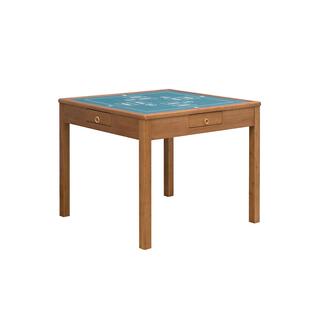 祥福新中式家用四方桌多功能掼蛋桌手搓棋牌桌打牌桌茶桌方形餐桌