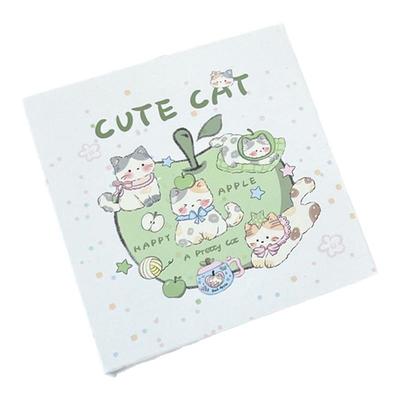 原创青苹果猫咪卡册一宫格活页相册ins追星3寸小卡收纳册影集硬壳