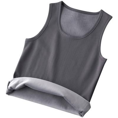 保暖背心男秋冬季内穿加绒加厚