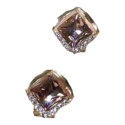 姿茉日韩925纯银针耳钉耳扣耳环