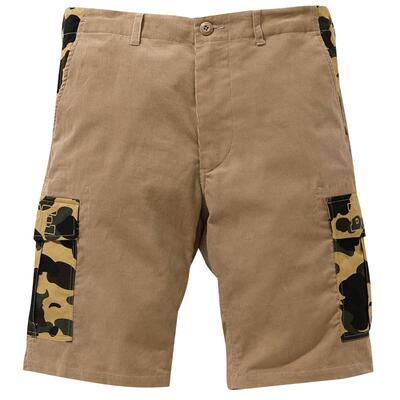 bape男装春夏字母刺绣贴袋休闲