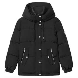 MICHAEL KORS MK 女士运动风加厚保暖连帽羽绒服外套