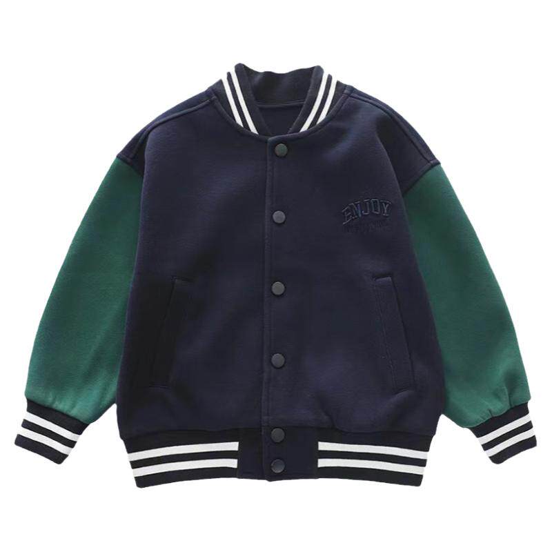 儿童春秋季新款炸街棒球服外套