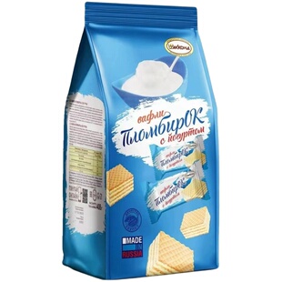 俄罗斯进口阿孔特牌威化饼干农庄菲利莫奶酪巧克力冰激凌网红零食