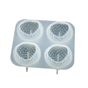 香薰蜡烛滴胶果冻蜡草莓串硅胶模具大号捏捏手工香皂diy制作材料