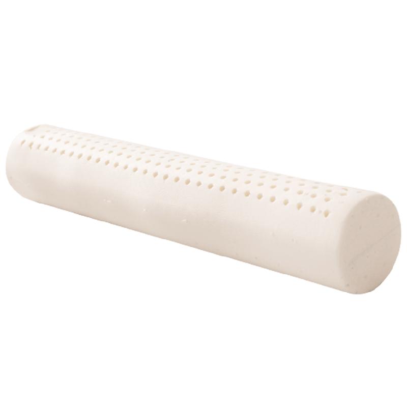 泰国乳胶枕头圆柱颈椎枕小圆枕护颈专用长条形抱枕助儿童睡眠