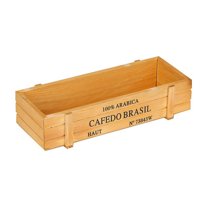 酒吧灵魂实木复古香草咖啡装饰盒