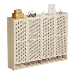 入户门鞋架家用门口多层新款2025爆款室内好看鞋柜收纳柜一体靠墙